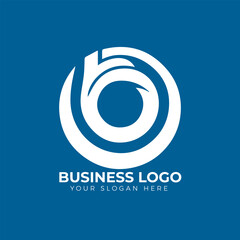 Vector minimal company logo design vector file
