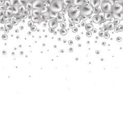 Bright color splash. Yellow, blue, green balls of different sizes, randomly placed. Eps 10