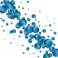 Background of colorful chocolate bean candies on pastel background in disorder. Colorful balls in mess. Blue balls. Eps 10