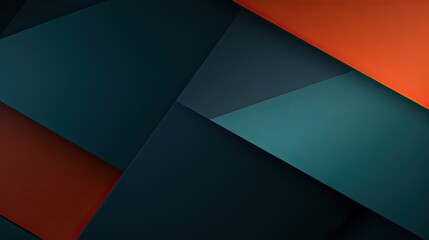 green blue silver red orange background Simple shapes On dark areas for background design geometric presentation - obrazy, fototapety, plakaty