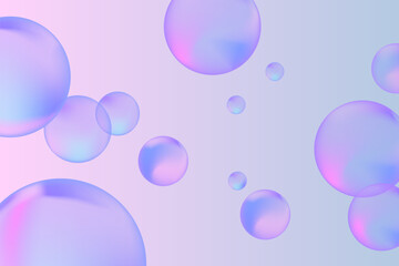 Modern realistic water bubbles, great design for any purposes.