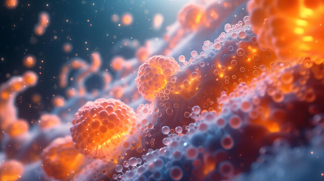 Relationship between the human body and microbiome, vibrant ecosystem fostering balance and health