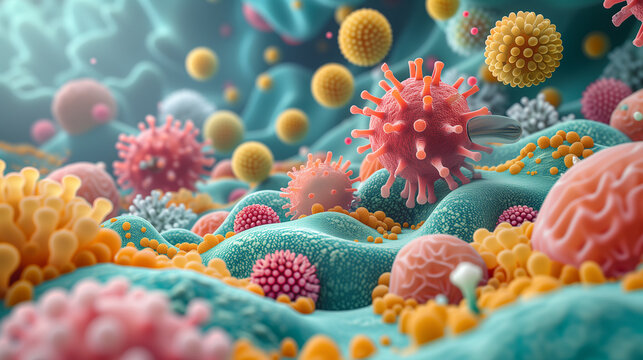 Embark on journey through the microbiome, where trillions of microorganisms coexist