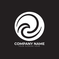 Vector minimal company logo design vector file
