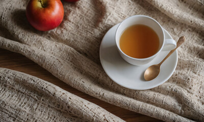 Kitchen setting, tea towel, cosy homely setting, baking