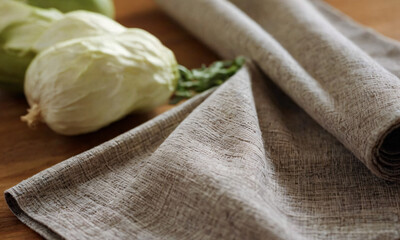 Kitchen setting, tea towel, cosy homely setting, baking