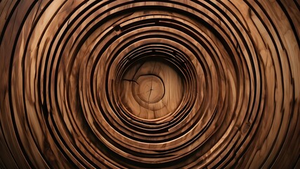 Pattern image of wood texture in section with rings. decor and design
