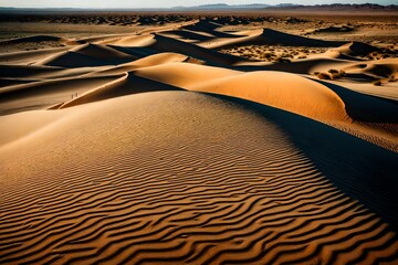 sand dunes in the desert