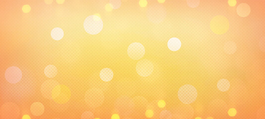 Yellow bokeh background for banner, poster, event, celebrations, story, ad, and various design works
