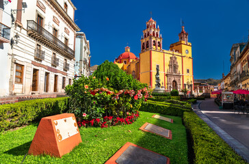 Collegiate Basilica of Our Lady of Guanajuato, UNESCO world heritage in Mexico - 739536900
