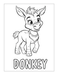 Baby Animals Coloring Pages For Toddlers & Kids