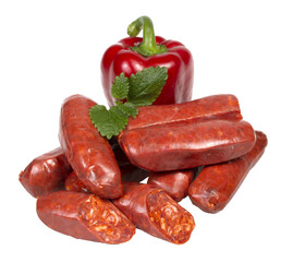 kiełbasa chorizo pikantna, 
spicy chorizo ​​sausage