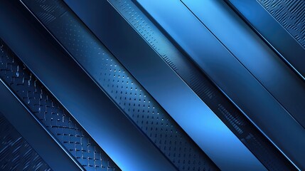 abstract blue metallic background