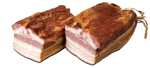 boczek wędzony, smoked bacon