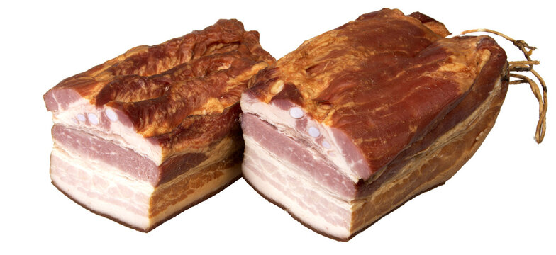 boczek wędzony, smoked bacon