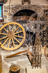 wheel and other interior elements photo, wallpaper, background 