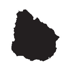 Uruguay map icon