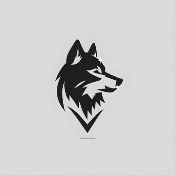 A wolf logo