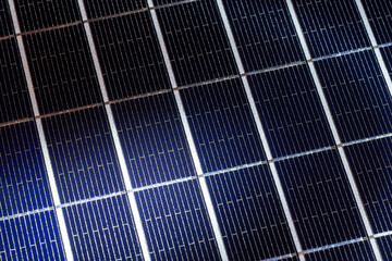 Solar cell panel. Renewable source of energy concept