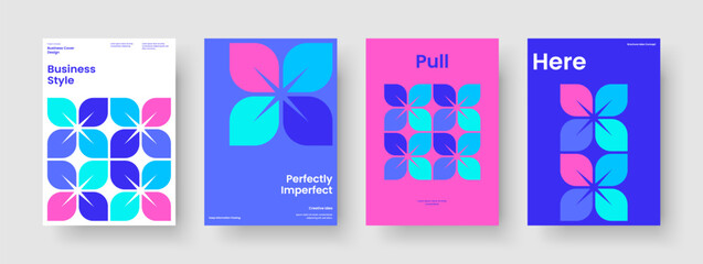 Geometric Banner Template. Isolated Book Cover Layout. Abstract Brochure Design. Report. Poster. Business Presentation. Flyer. Background. Pamphlet. Catalog. Newsletter. Handbill. Notebook