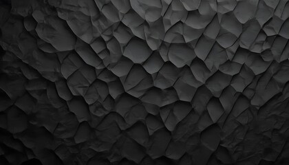 Exclusive black abstract texture. Decorative wallpaper.