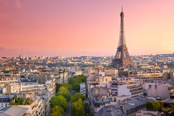 Cityscape of Paris - obrazy, fototapety, plakaty