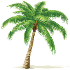 palm tree on the beach