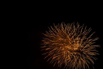 Fototapeta premium Fireworks are used for all shows and holidays, the best plan for families and friends