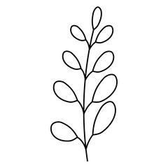 spring line doodle flowers for decoration and gift. pattern, textile, background