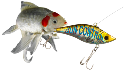 Golden promise of gun control attracting a big fish