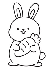 Easter Egg Coloring Fun: Cute Chicks & Bunnies
