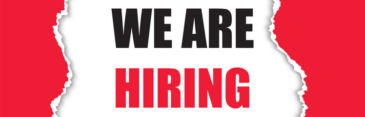 We are hiring design. Hiring recruitment design. We are hiring join our team announcement, recruitment concept