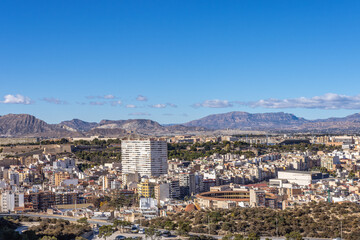 Fototapeta na wymiar Alicante, Spain - January 5 2024 
