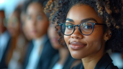 Group of diverse professionals of various ethnicities and genders engaged in a brainstorming session, symbolizing inclusivity and collaboration in the workplace