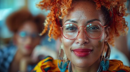 Group of diverse professionals of various ethnicities and genders engaged in a brainstorming session, symbolizing inclusivity and collaboration in the workplace