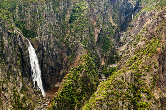Wollomombi Falls in New South Wales is one of the highest in Australia