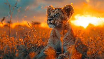 Lion Cub - Powered by Adobe