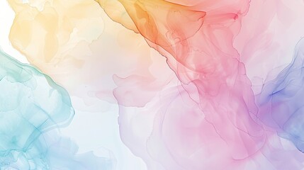 Elegant pastel rainbow abstract marble painting, luxury wedding card, diversity, autism awareness background