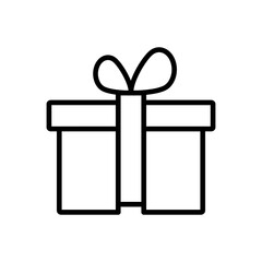 Gift icon vector. gift vector icon. birthday gift