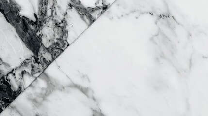 Modern Grey and White Marble Diagonal Background