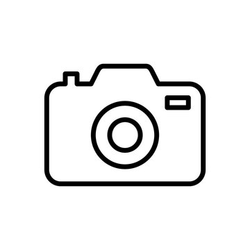 Camera icon vector. photo camera icon. camera photography icon.