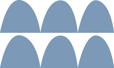 Abstract Cartoon Waves