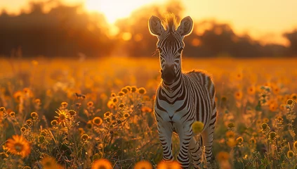 Fotobehang Zebra © Lauras Imperfections