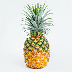 Fototapeta premium pineapple on white background