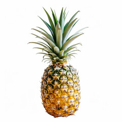 Fototapeta premium pineapple on white background