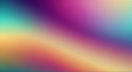 Obraz premium Luminescent Legacy - Embracing the Richness of Retro Vibestemplate empty space , grainy noise grungy texture color gradient rough abstract background shine bright light and glow