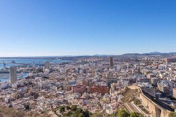 Fototapeta premium Alicante, Spain - January 5 2024 