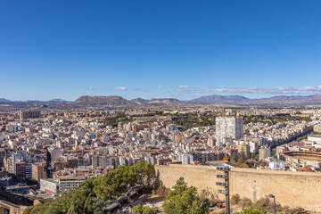 Fototapeta premium Alicante, Spain - January 5 2024 