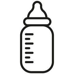 Baby bottle icon