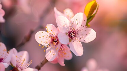 Close-Up of Spring Blossom, petals, blooming, floral, nature